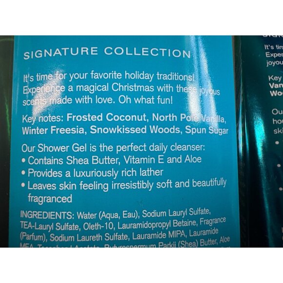 Bath & Body Works 3 Pc Frosted‎ Coconut Snowball Holiday Set - Picture 3 of 3